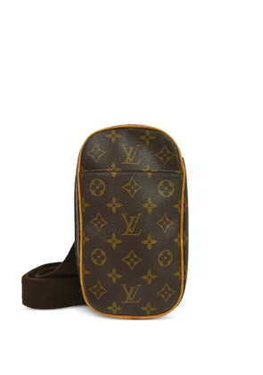 Louis Vuitton Pre-Owned 2001 Monogram Pochette Gange belt bag - Brown