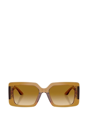 Versace Eyewear square-frame sunglasses - Yellow