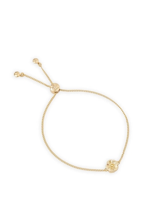 Coach flower-pendant bracelet - Gold