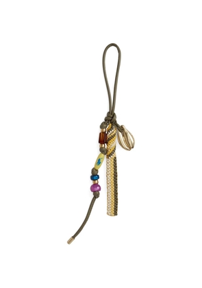 Polo Ralph Lauren beaded-embellishment keyring - Green