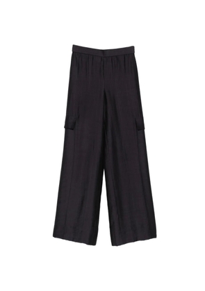 Blugirl elasticated-waist cargo pants - Black