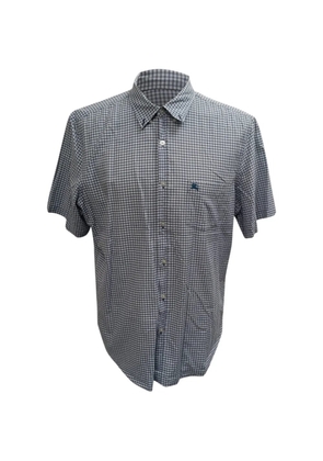 Burberry Pre-Owned Burberry Brit plaid shirt - Blue