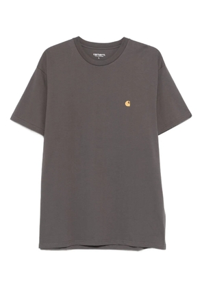 Carhartt WIP logo-embroidered T-shirt - Grey