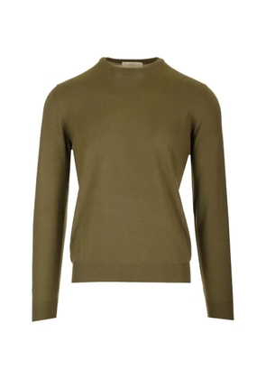 Mauro Ottaviani ribbed-trim sweater - Green