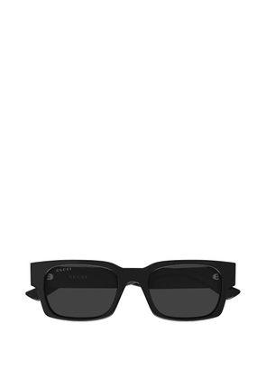 Gucci Eyewear rectangle-frame sunglasses - Black