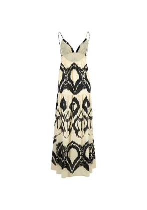 Johanna Ortiz Zea Palm maxi dress - Neutrals