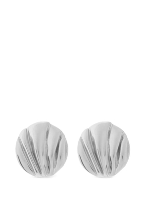 Chloé Pleats clip-on earrings - Silver