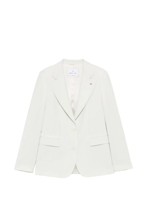 Manuel Ritz peak-lapels single-breasted jacket - Neutrals