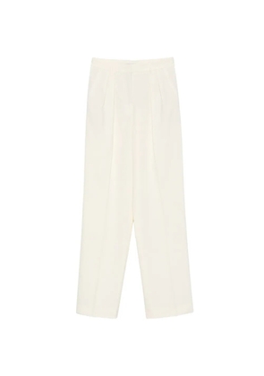 Manuel Ritz pleated-detail trousers - Neutrals