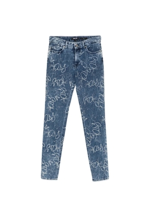 Just Cavalli printed jeans - Blue