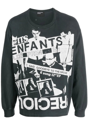 Enfants Riches Déprimés graphic-print cotton sweatshirt - Black