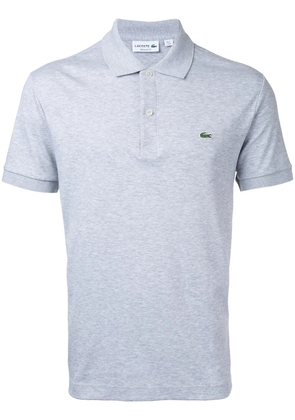 Lacoste logo patch polo shirt - Grey
