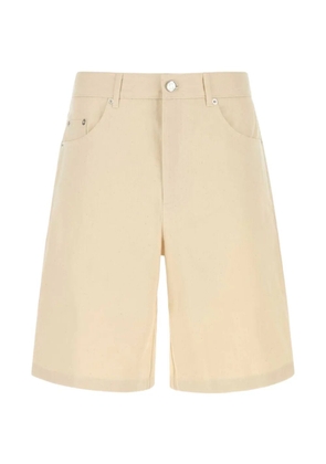 Séfr denim twill shorts - Neutrals