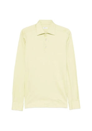 Kiton Positano long-sleeve polo shirt - Green