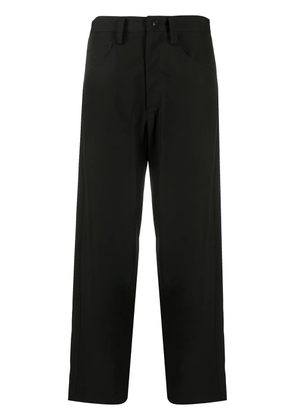 Y's straight-leg trousers - Black