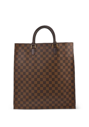 Louis Vuitton Pre-Owned 2008 Sac Plat Damier Ebene tote bag - Brown