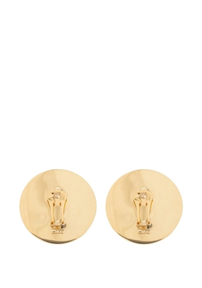 Chloé Pleats clip-on earrings - Black