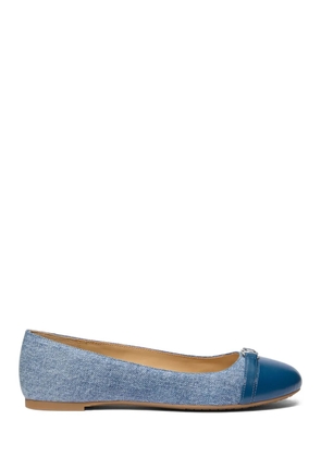 Michael Kors Mandy denim ballet flats - Blue