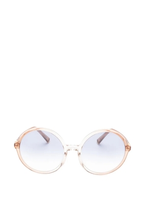 Miu Miu Eyewear round frame glasses - Brown