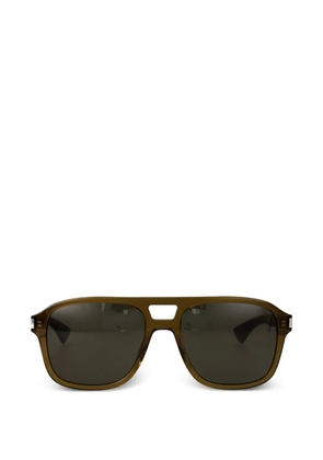 Saint Laurent Eyewear SL 881 pilot sunglasses - Brown