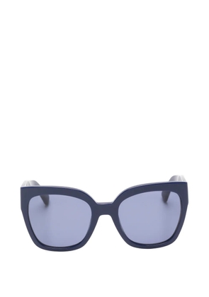 Longchamp logo-plaque sunglasses - Blue