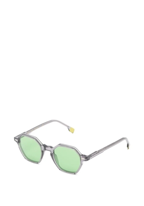 KYme Alaric geometric-frame sunglasses - Grey