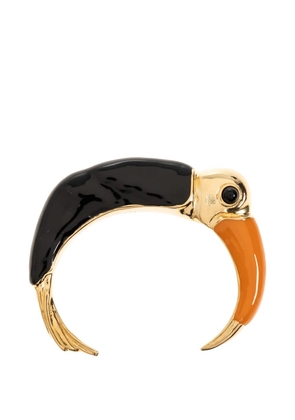 Chloé Tropicus toucan-motif cuff bracelet - Gold