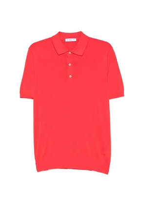 Manuel Ritz short-sleeve cotton polo shirt - Red