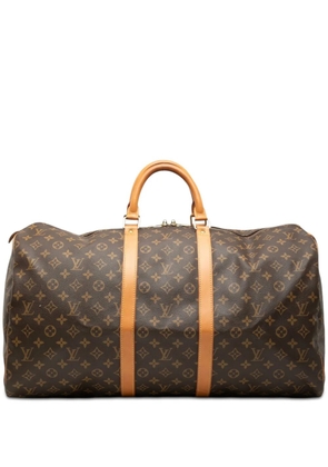 Louis Vuitton Pre-Owned 1995 Monogram Keepall 55 travel bag - Brown