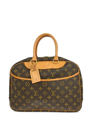 Louis Vuitton Pre-Owned 1999 Monogram Deauville bowling handbag - Brown