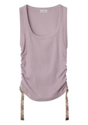 Burberry jersey tank top - Pink