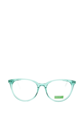 Benetton round-frame glasses - Green