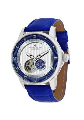 CHRISTIAN VAN SANT Viscay open-heart 42mm watch - White