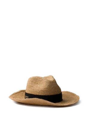 Prada crochet hat - Neutrals