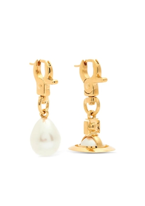 Vivienne Westwood small Claude earrings - Gold