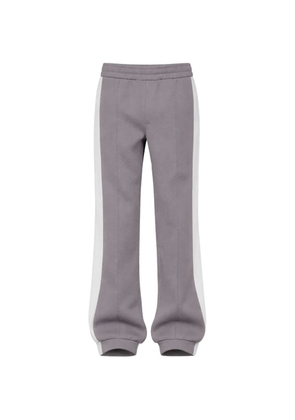 Casablanca Tennis jacquard track pants - Grey