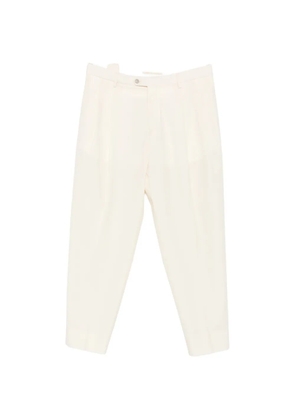 Briglia 1949 pleated tapered trousers - Neutrals