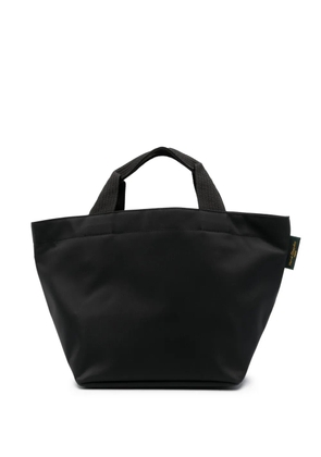 Hervé Chapelier logo-patch tote bag - Black