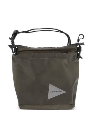 and Wander drawstring backpack - Green