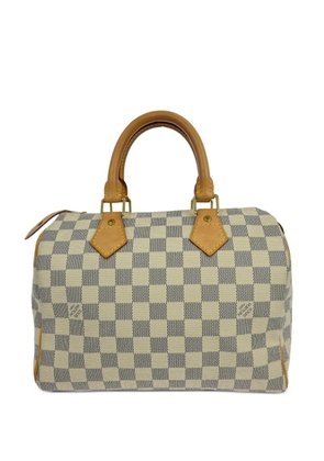 Louis Vuitton Pre-Owned 2007 25 Damier Azur Speedy handbag - Neutrals