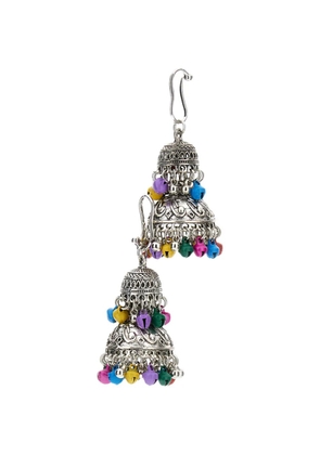 HUI MILANO bell-pendant earrings - Silver