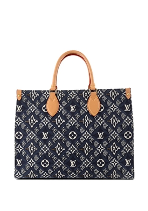 Louis Vuitton Pre-Owned OnTheGo Limited Edition Since 1854 Monogram Jacquard MM tote bag - Blue