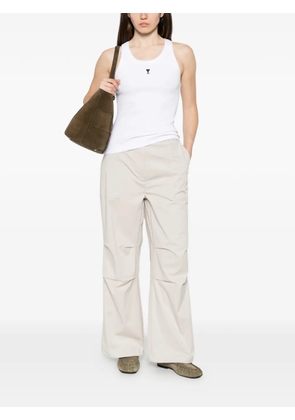 Alpha Tauri Pura V1.Y10.01 pleated-knee trousers - Neutrals