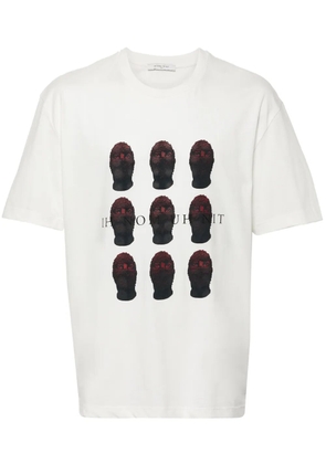 Ih Nom Uh Nit mask-print T-shirt - White