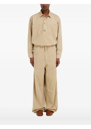 Ferragamo polo-style shirt - Neutrals