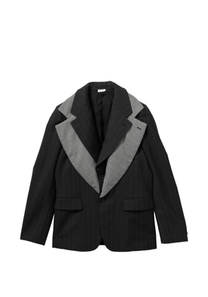 Comme des Garçons Homme Plus pinstripe blazer - Grey