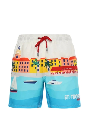 MC2 Saint Barth Gustavia St. Tropez swim shorts - White