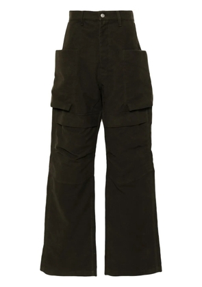 Rick Owens Stefan cotton cargo trousers - Green