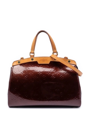Louis Vuitton Pre-Owned 2010 Monogram Vernis Brea MM satchel - Red