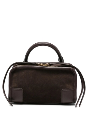 LOEWE Amazona suede tote bag - Brown